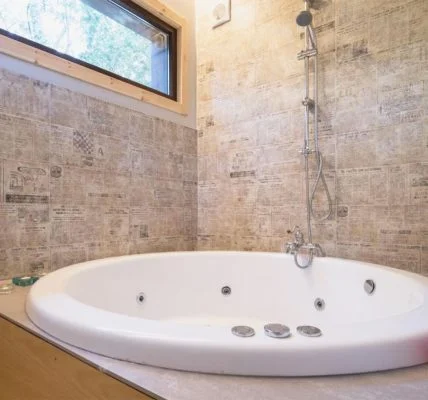 Cabaña con Jacuzzi en As Mirans, A Coruña
