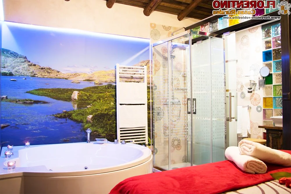 Casa Rural El Cuco jacuzzi habitacion avila