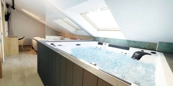 Hostal con Jacuzzi en Zudaire