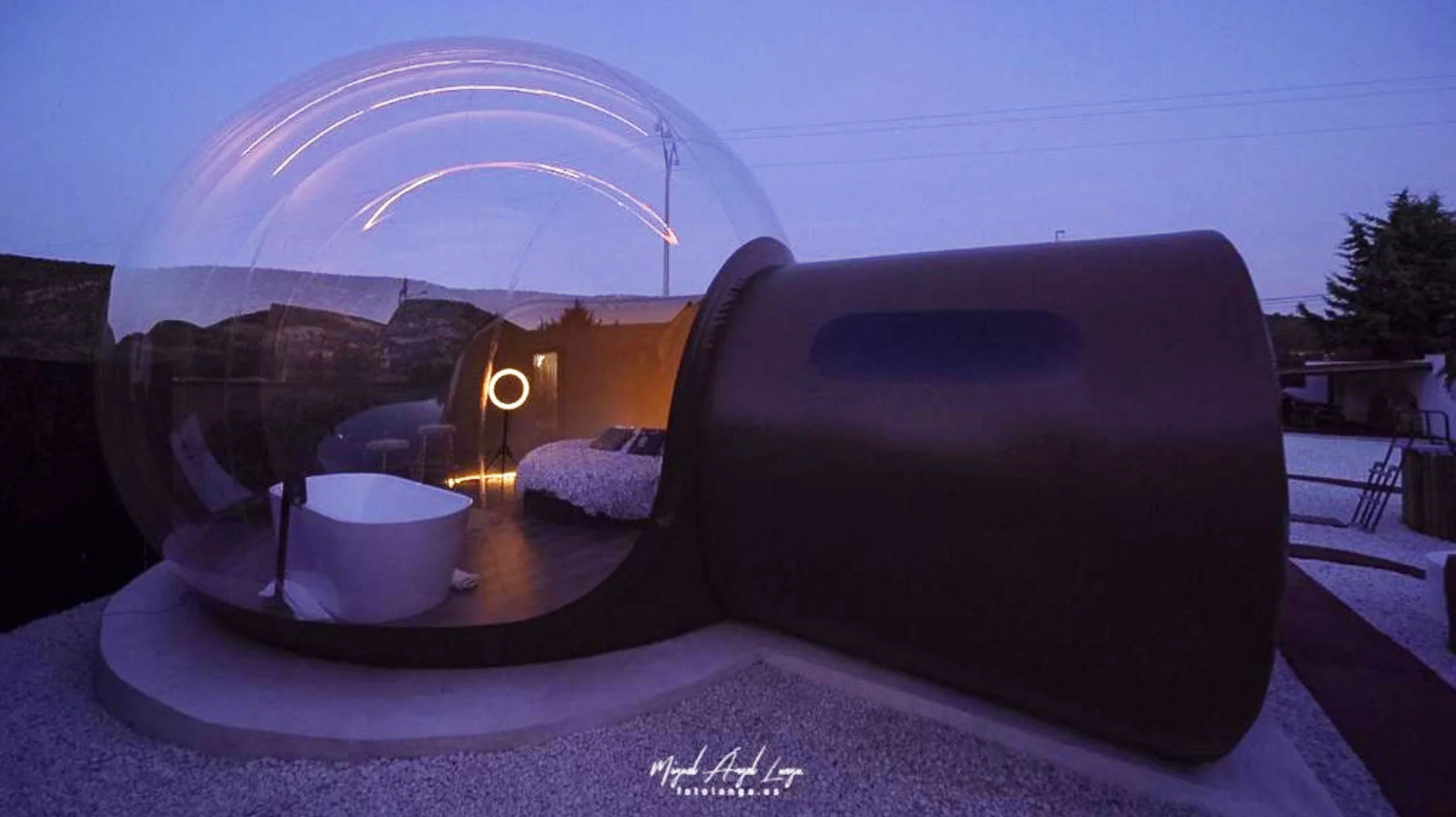 Jacuzzi Burbuja AntiSaturno - Glamping Alto Tajo Ablanque Jacuzzi Burbuja AntiSaturno - Glamping Alto Tajo Ablanque