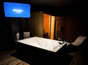 Motel en Villamarciel con Jacuzzi